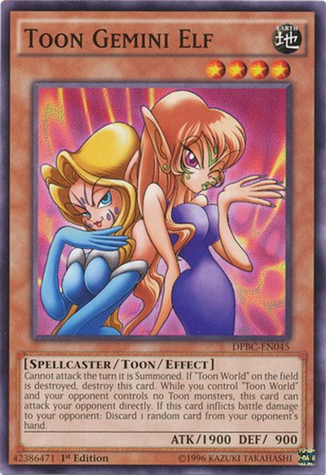 Toon Gemini Elf [DPBC-EN045] Common | Jomio and Rueliete's Cards and Comics