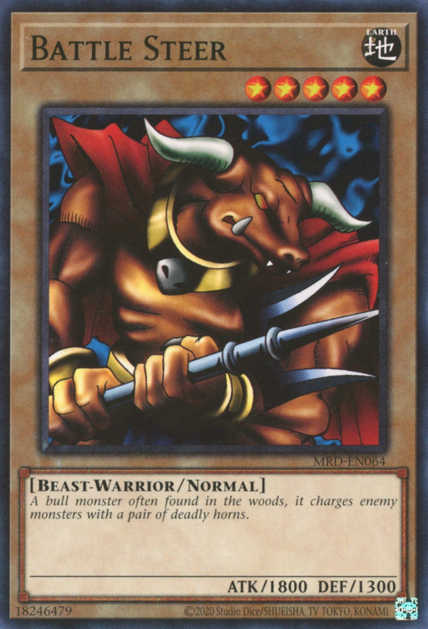 Battle Steer [MRD-EN064] Common | Jomio and Rueliete's Cards and Comics