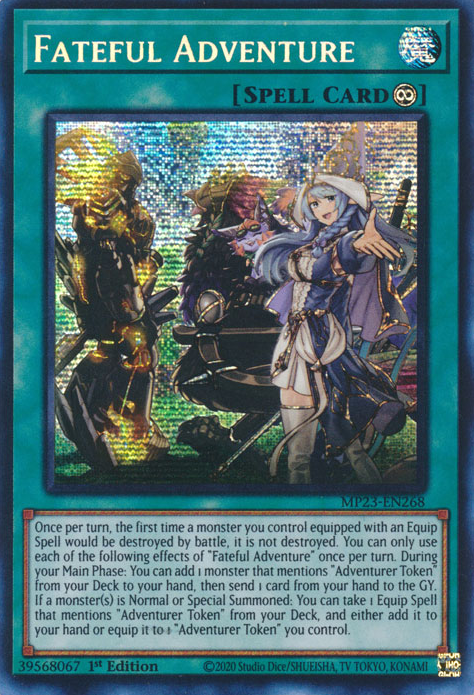 Fateful Adventure [MP23-EN268] Prismatic Secret Rare | Jomio and Rueliete's Cards and Comics