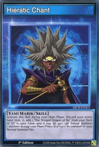 Hieratic Chant [SBCB-ENS03] Common | Jomio and Rueliete's Cards and Comics