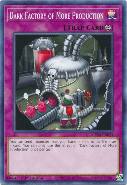 Dark Factory of More Production [MP20-EN034] Common | Jomio and Rueliete's Cards and Comics