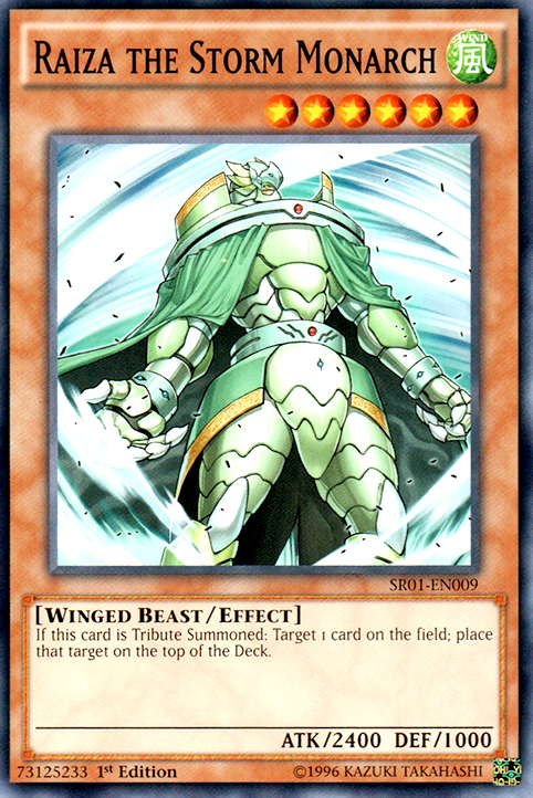 Raiza the Storm Monarch [SR01-EN009] Common | Jomio and Rueliete's Cards and Comics