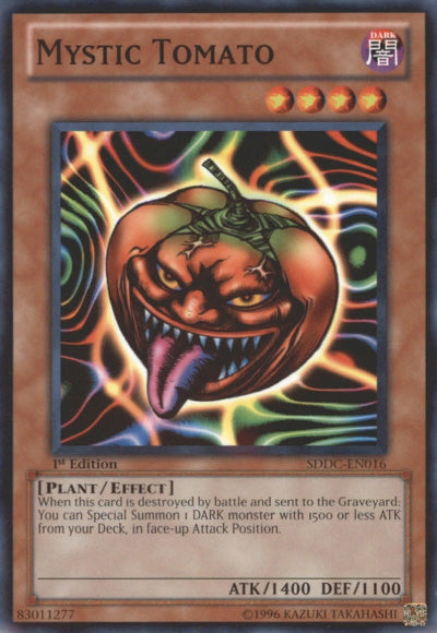 Mystic Tomato [SDDC-EN016] Common | Jomio and Rueliete's Cards and Comics
