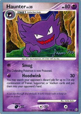 Haunter LV.35 (40/100) (Queengar - Jason Martinez) [World Championships 2009] | Jomio and Rueliete's Cards and Comics