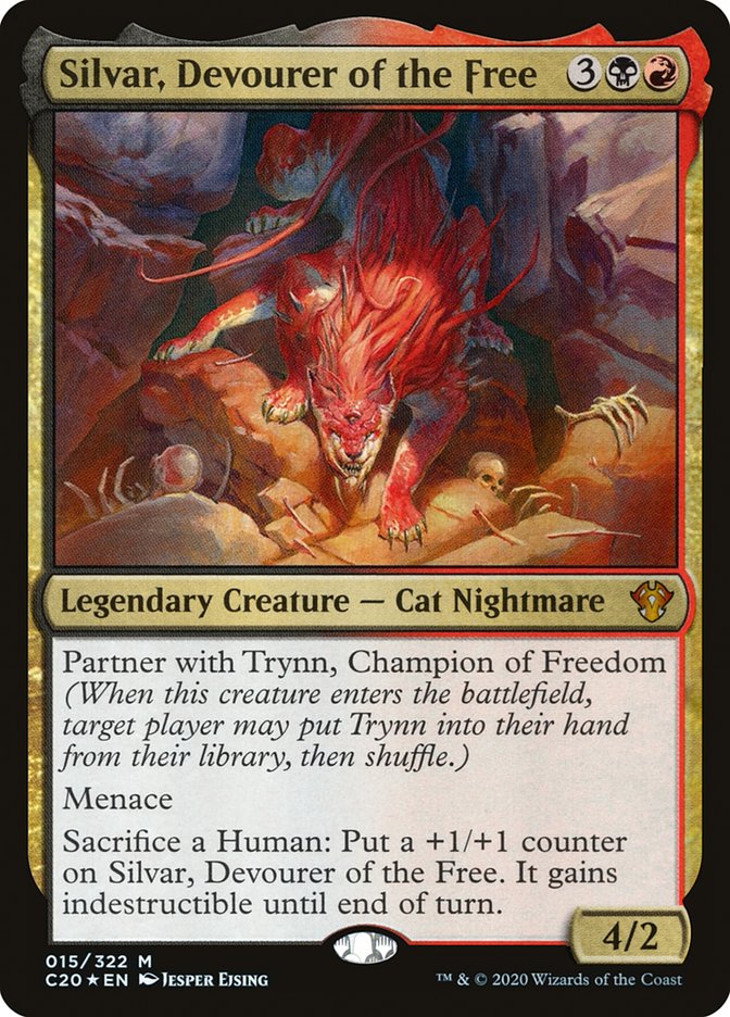 Silvar, Devourer of the Free [Commander 2020] | Jomio and Rueliete's Cards and Comics