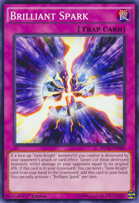 Brilliant Spark [MP16-EN088] Common | Jomio and Rueliete's Cards and Comics