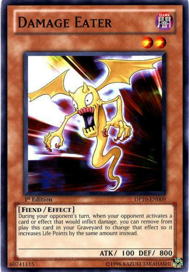 Damage Eater [DP10-EN009] Common | Jomio and Rueliete's Cards and Comics
