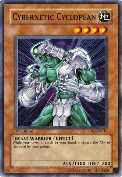 Cybernetic Cyclopean [CRV-EN017] Common | Jomio and Rueliete's Cards and Comics