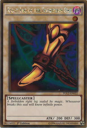 Right Leg of the Forbidden One [PGL2-EN022] Gold Rare | Jomio and Rueliete's Cards and Comics