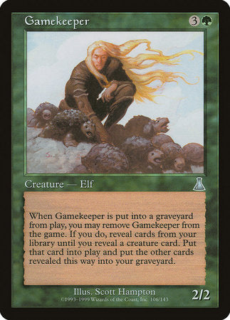 Gamekeeper [Urza's Destiny] | Jomio and Rueliete's Cards and Comics