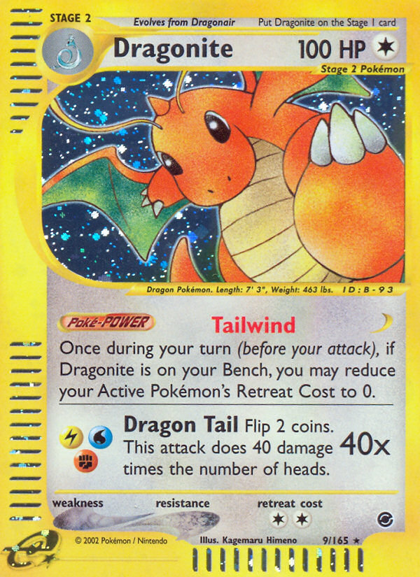 Dragonite (9/165) [Expedition: Base Set] | Jomio and Rueliete's Cards and Comics