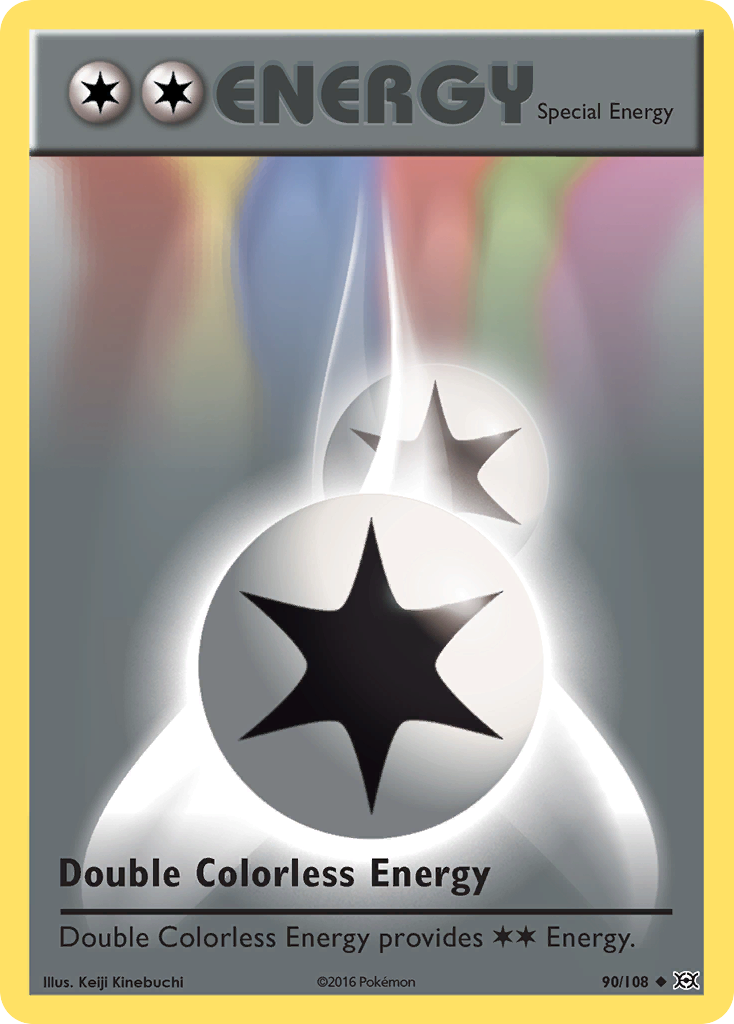 Double Colorless Energy (90/108) [XY: Evolutions] | Jomio and Rueliete's Cards and Comics