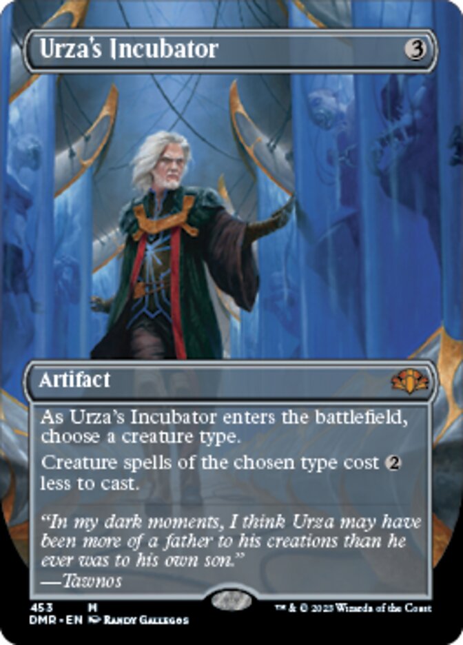 Urza's Incubator (Borderless Alternate Art) [Dominaria Remastered] | Jomio and Rueliete's Cards and Comics