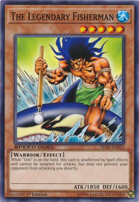 The Legendary Fisherman [SBAD-EN023] Common | Jomio and Rueliete's Cards and Comics