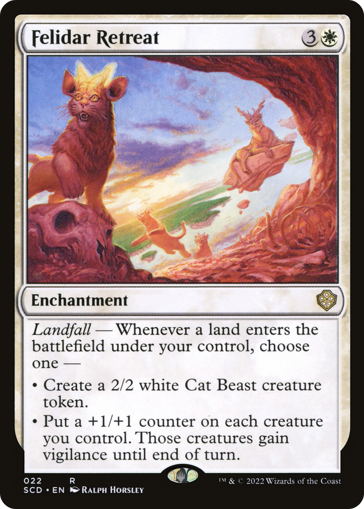 Felidar Retreat [Starter Commander Decks] | Jomio and Rueliete's Cards and Comics