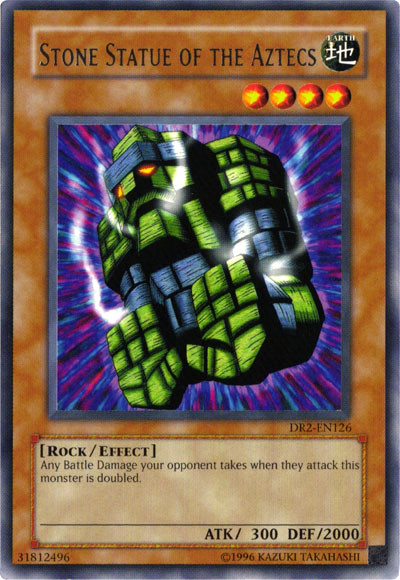 Stone Statue of the Aztecs [DR2-EN126] Rare | Jomio and Rueliete's Cards and Comics