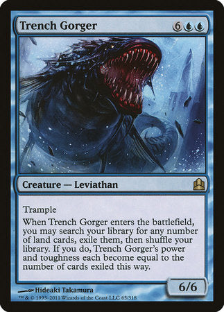 Trench Gorger [Commander 2011] | Jomio and Rueliete's Cards and Comics