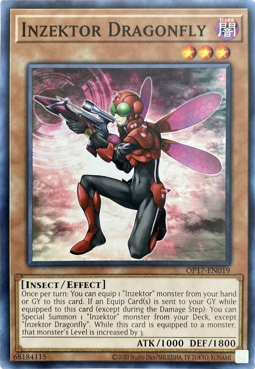 Inzektor Dragonfly [OP17-EN019] Common | Jomio and Rueliete's Cards and Comics