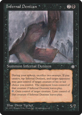 Infernal Denizen [Ice Age] | Jomio and Rueliete's Cards and Comics