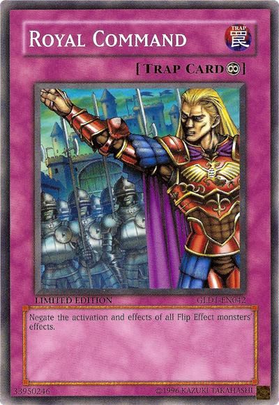 Royal Command [GLD1-EN042] Common | Jomio and Rueliete's Cards and Comics