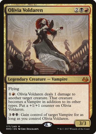 Olivia Voldaren [Modern Masters 2017] | Jomio and Rueliete's Cards and Comics