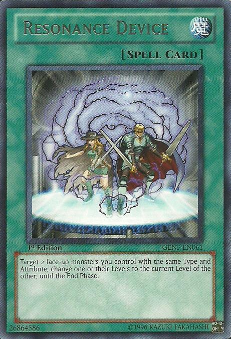 Resonance Device [GENF-EN061] Rare | Jomio and Rueliete's Cards and Comics