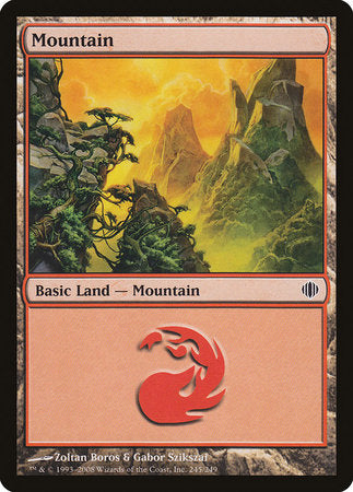 Mountain (245) [Shards of Alara] | Jomio and Rueliete's Cards and Comics