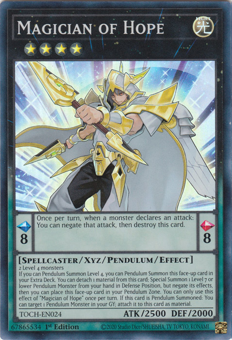 Magician of Hope [TOCH-EN024] Super Rare | Jomio and Rueliete's Cards and Comics