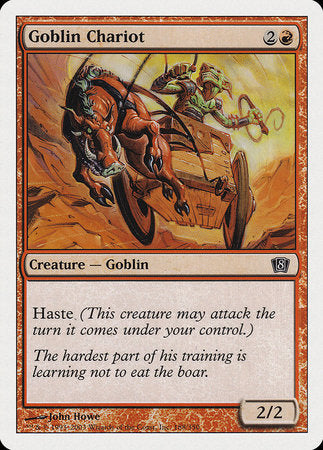 Goblin Chariot [Eighth Edition] | Jomio and Rueliete's Cards and Comics