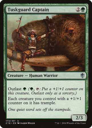 Tuskguard Captain [Commander 2016] | Jomio and Rueliete's Cards and Comics