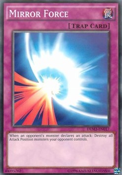 Mirror Force [DEM3-EN017] Common | Jomio and Rueliete's Cards and Comics