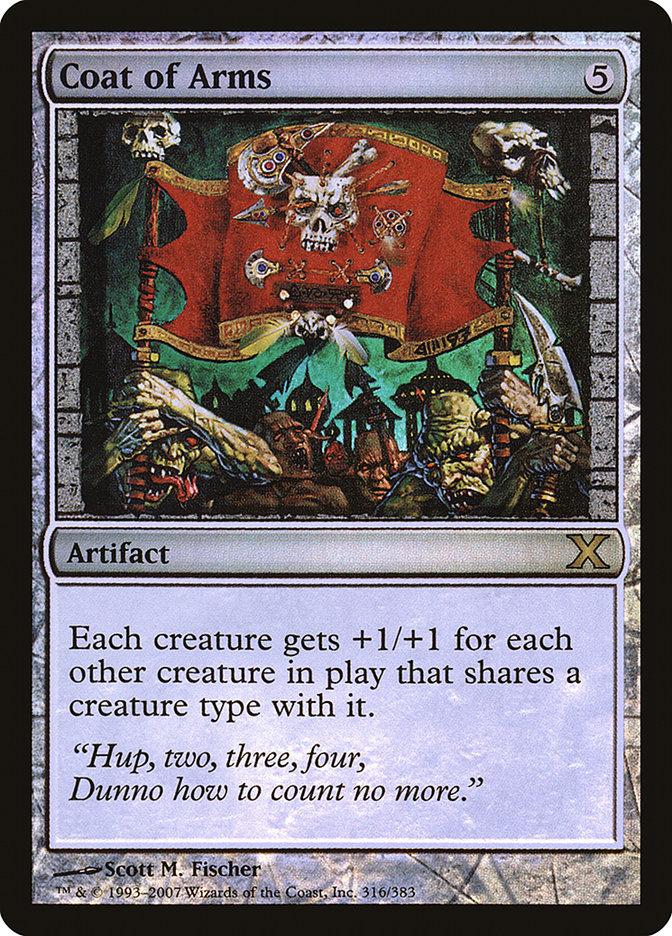 Coat of Arms (Premium Foil) [Tenth Edition] | Jomio and Rueliete's Cards and Comics