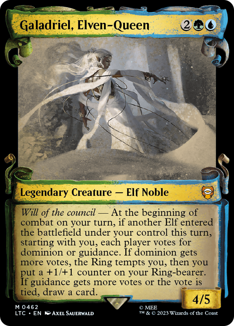 Galadriel, Elven-Queen [The Lord of the Rings: Tales of Middle-Earth Commander Showcase Scrolls] | Jomio and Rueliete's Cards and Comics