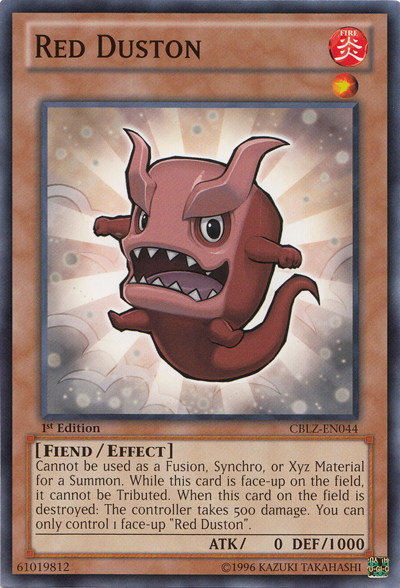 Red Duston [CBLZ-EN044] Common | Jomio and Rueliete's Cards and Comics