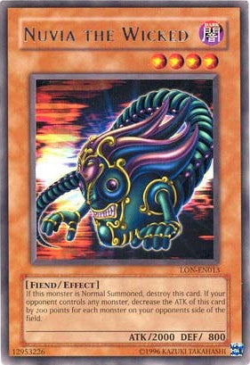 Nuvia the Wicked [LON-EN013] Rare | Jomio and Rueliete's Cards and Comics