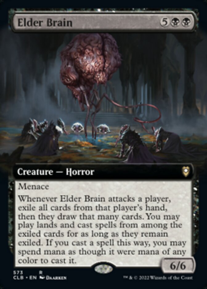 Elder Brain (Extended Art) [Commander Legends: Battle for Baldur's Gate] | Jomio and Rueliete's Cards and Comics