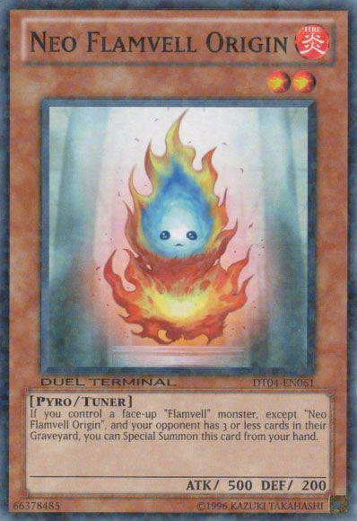 Neo Flamvell Origin [DT04-EN061] Common | Jomio and Rueliete's Cards and Comics