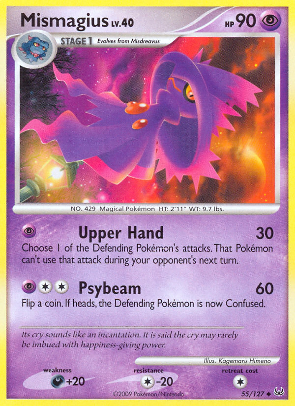Mismagius (55/127) [Platinum: Base Set] | Jomio and Rueliete's Cards and Comics