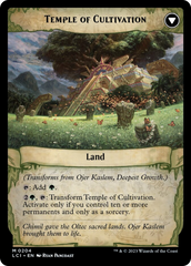 Ojer Kaslem, Deepest Growth // Temple of Cultivation [The Lost Caverns of Ixalan] | Jomio and Rueliete's Cards and Comics