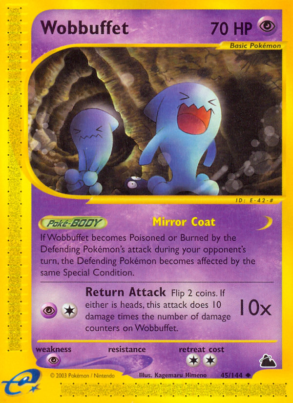 Wobbuffet (45/144) [Skyridge] | Jomio and Rueliete's Cards and Comics