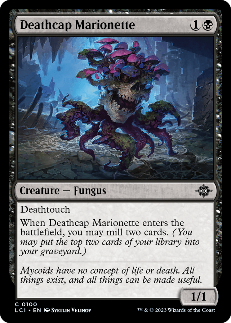 Deathcap Marionette [The Lost Caverns of Ixalan] | Jomio and Rueliete's Cards and Comics