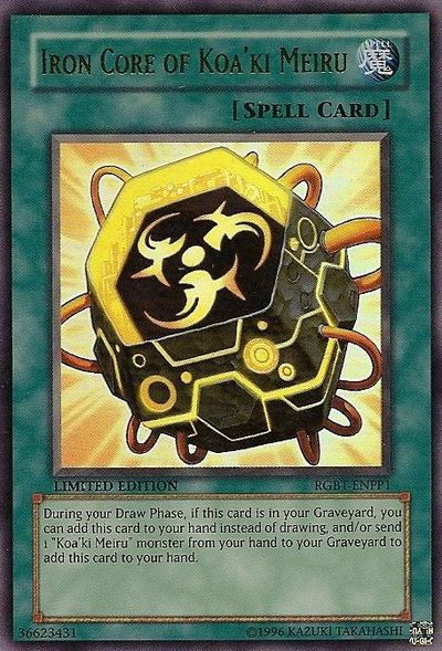 Iron Core of Koa'ki Meiru [RGBT-ENPP1] Ultra Rare | Jomio and Rueliete's Cards and Comics