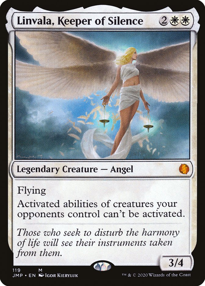 Linvala, Keeper of Silence [Jumpstart] | Jomio and Rueliete's Cards and Comics