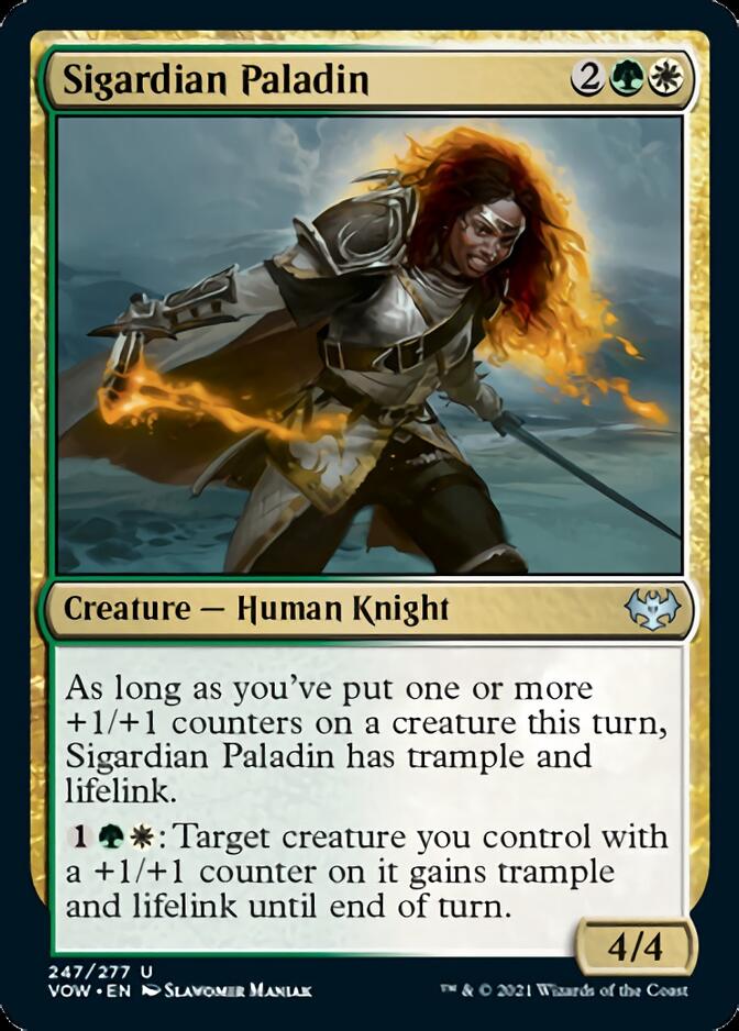Sigardian Paladin [Innistrad: Crimson Vow] | Jomio and Rueliete's Cards and Comics