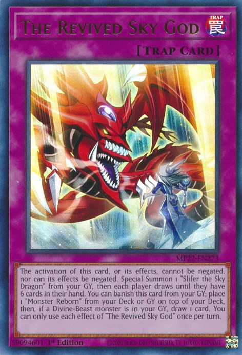The Revived Sky God [MP22-EN273] Ultra Rare | Jomio and Rueliete's Cards and Comics