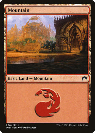 Mountain (266) [Magic Origins] | Jomio and Rueliete's Cards and Comics