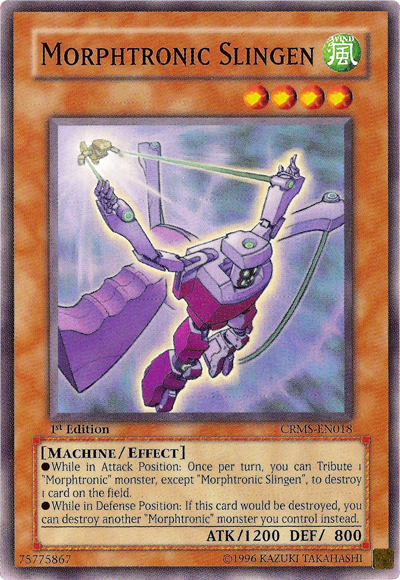 Morphtronic Slingen [CRMS-EN018] Common | Jomio and Rueliete's Cards and Comics