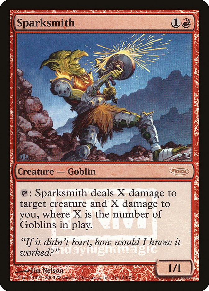Sparksmith [Friday Night Magic 2003] | Jomio and Rueliete's Cards and Comics