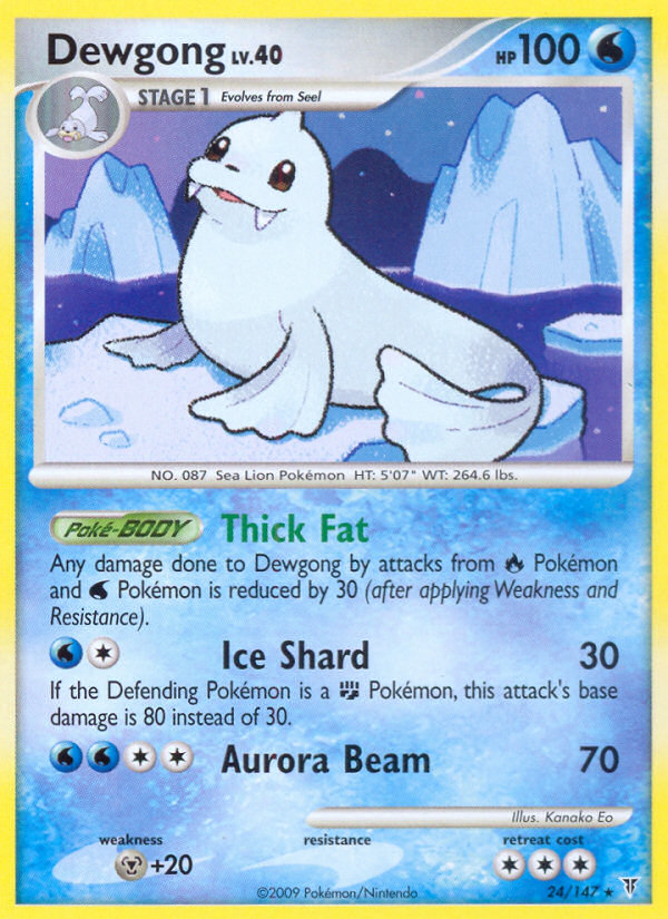 Dewgong (24/147) [Platinum: Supreme Victors] | Jomio and Rueliete's Cards and Comics