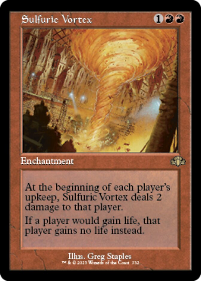 Sulfuric Vortex (Retro) [Dominaria Remastered] | Jomio and Rueliete's Cards and Comics